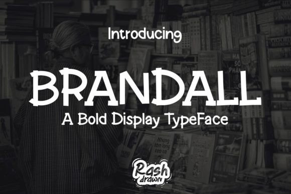 Brandall: The Quirky Display Font for Memorable Brand Visuals