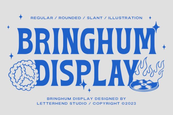 Bringhum Display: A Retro Typeface for Modern Editorial Design