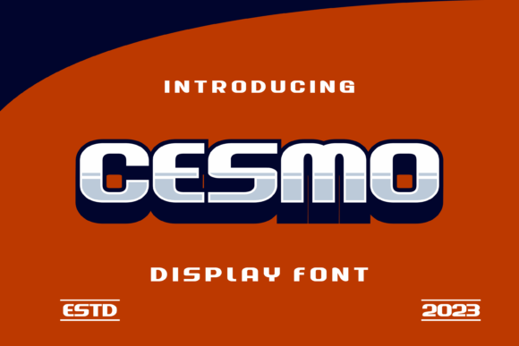 Cesmo: A Unique Display Font for Elevated Editorial Design