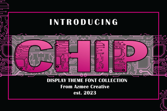 Chip Typeface: The Bold Display Font for Modern Web Design