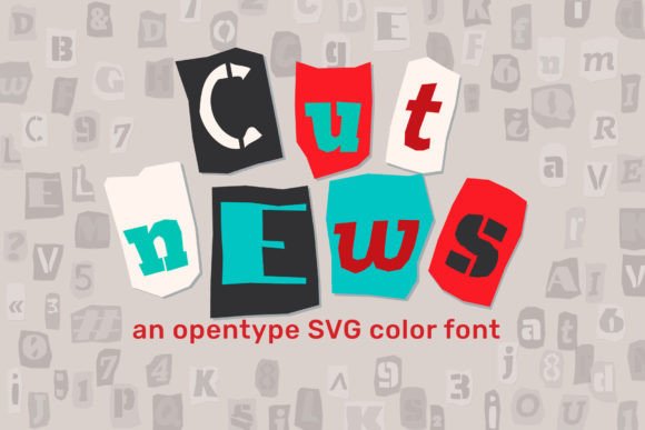 Cut News: The Modern Display Font for Magical Web Experiences
