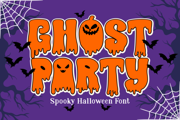 Ghost Party: A Bold Display Font for Modern Web Design