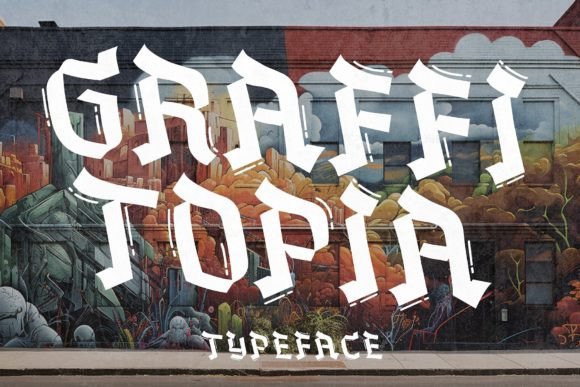 Graffitopia: The Urban Display Font for Scroll-Stopping Campaigns