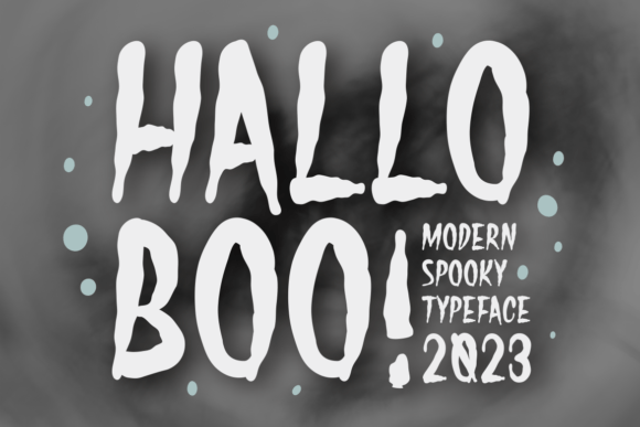 Hallo Boo: The Spooky Display Font for Halloween Creators