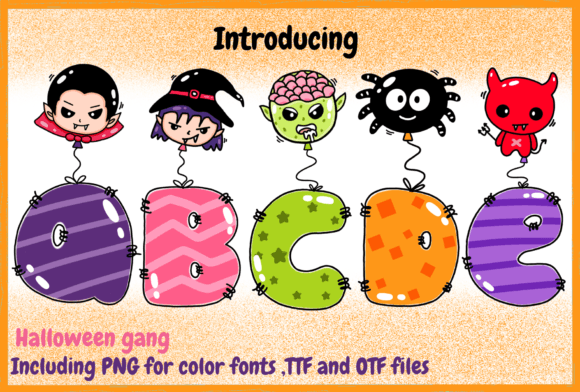 Halloween Gang: The Playful Display Font for Viral Campaigns