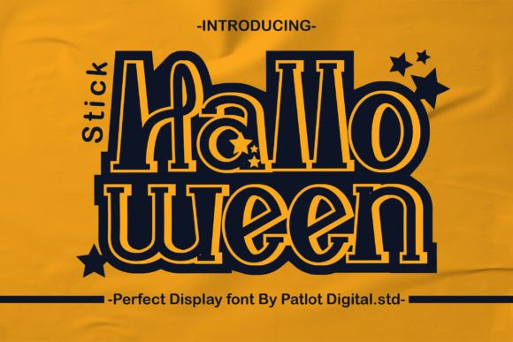 Halloween Stick: The Display Typeface for Seasonal Campaigns