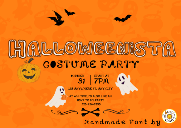 Halloweenista: A Modern Display Font for Editorial and Street Art