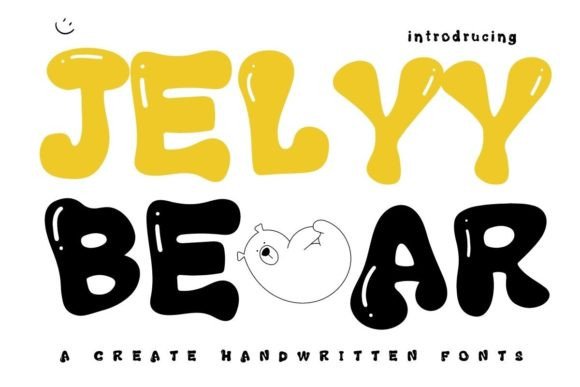 Jelly Bear: The Playful Display Font for Viral Campaigns