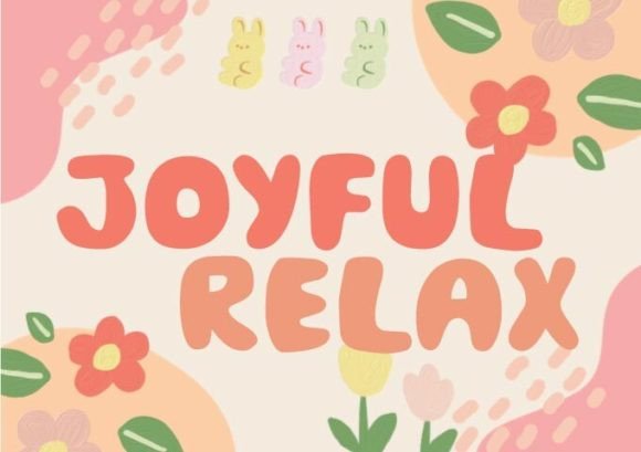 Joyful Relax: A Playful Display Typeface for Editorial Design