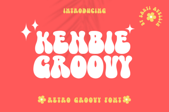 Kenbie Groovy: A Playful Typeface for Editorial Design