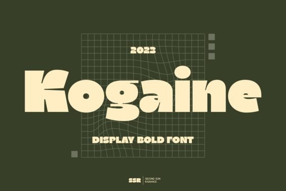 Kogaine: The Bold Retro Display Font for Creative Makers