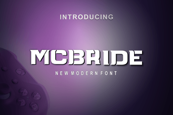 Mcbride: The Bold Display Font for Handmade Brands