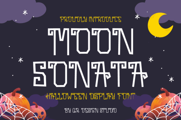 Moon Sonata: A Unique Display Font for Elevated Branding