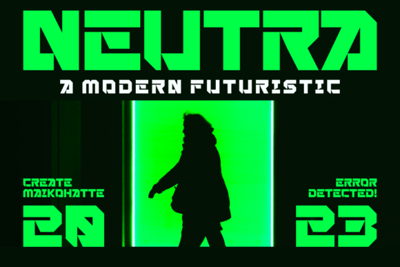 Neutra: The Modern Futuristic Font for Bold Brand Identity