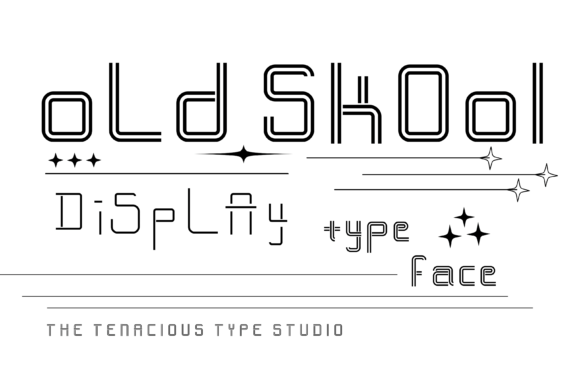 Old Skool: The Joyful Display Typeface for Campaigns That Stand Out
