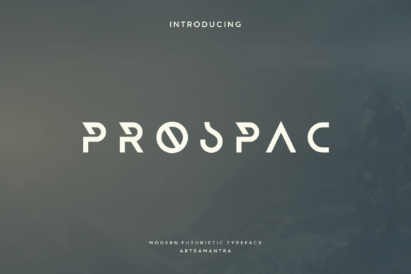 Prospac: A Luxurious Display Font for Modern Editorial Design