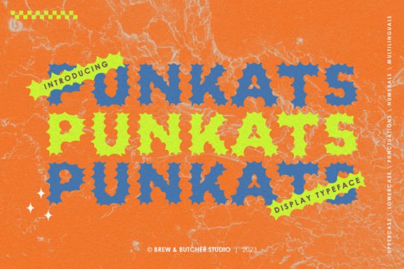 Reviewing Punkats: The Quirky Display Font for Your Next Project