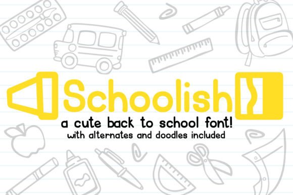 Schoolish: The Playful Display Font for Kids' Digital Brands