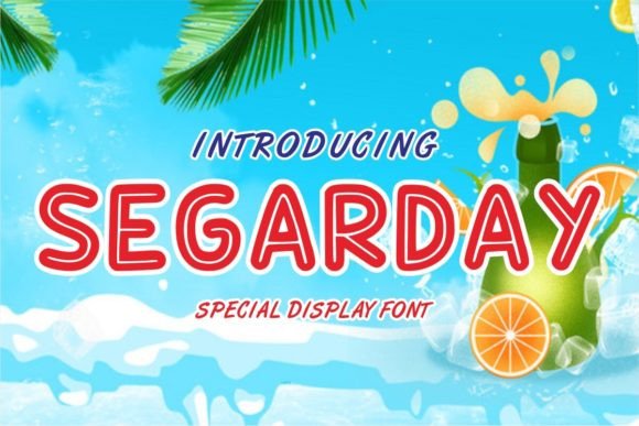 Segarday: The Fresh Display Font for Modern Web Design