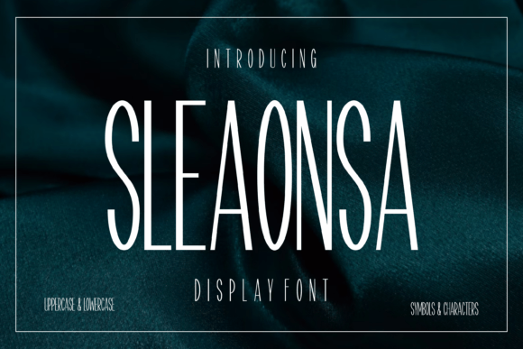 Sleaonsa: The Elegant Serif Font for Scroll-Stopping Campaigns