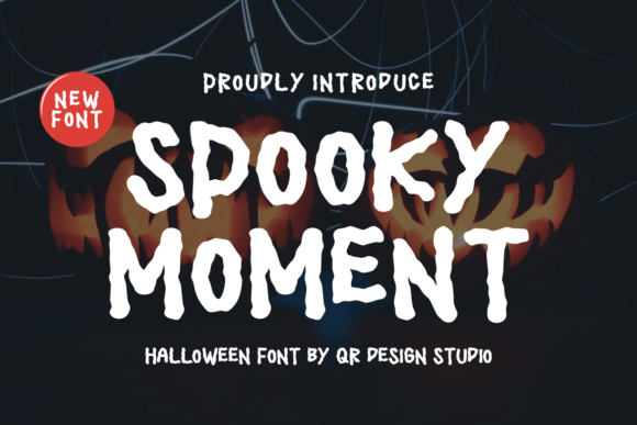 Spooky Moment: The Bold Halloween Display Font for Crafters