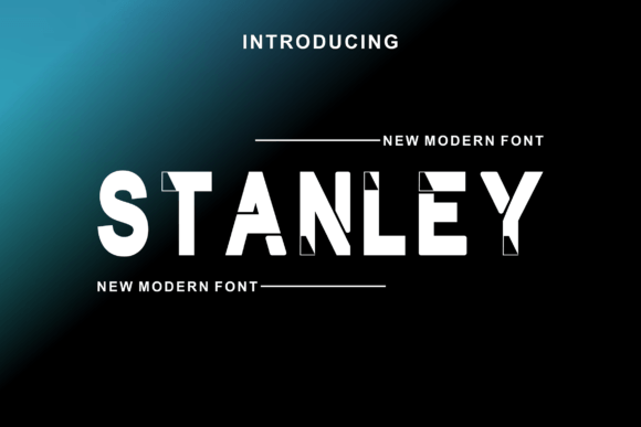 Stanley Font: The Bold Typeface for Handmade Branding