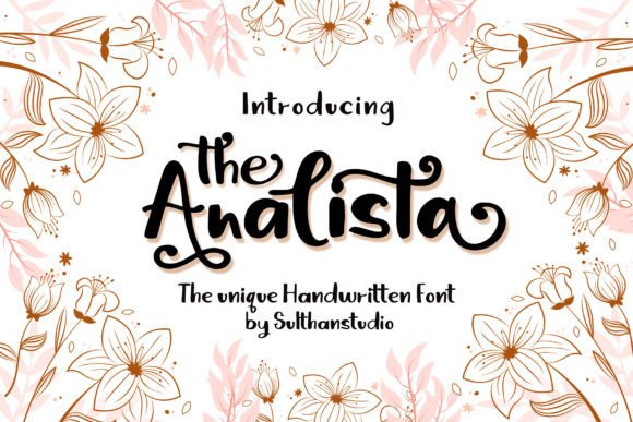 The Analista: The Perfect Display Font for Small Business Branding