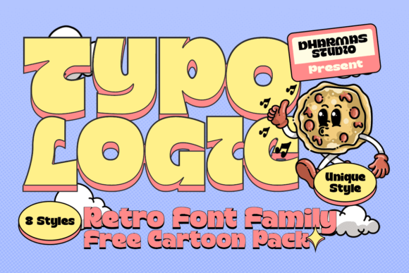 Typologic: A Vibrant Display Typeface for 60s and 70s Branding